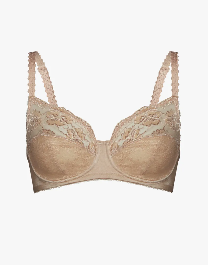 Donna LOVABLE Coppa E|Coppa D-Reggiseno con ferretto senza imbottitura Exuberance, skin, in pizzo. Alto sostegnoREF# L4068