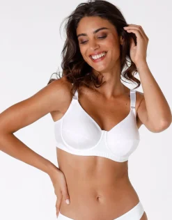 Donna LOVABLE Coppa E|Coppa D-Reggiseno ferretto senza imbottitura Shaping in microfibra, REF# 4120