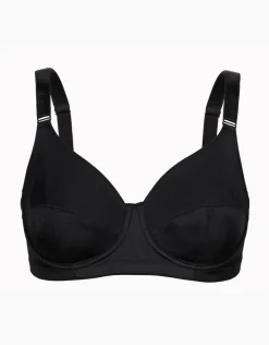 Donna LOVABLE Coppa E|Coppa D-Reggiseno ferretto senza imbottitura Shaping in microfibra, REF# 4120