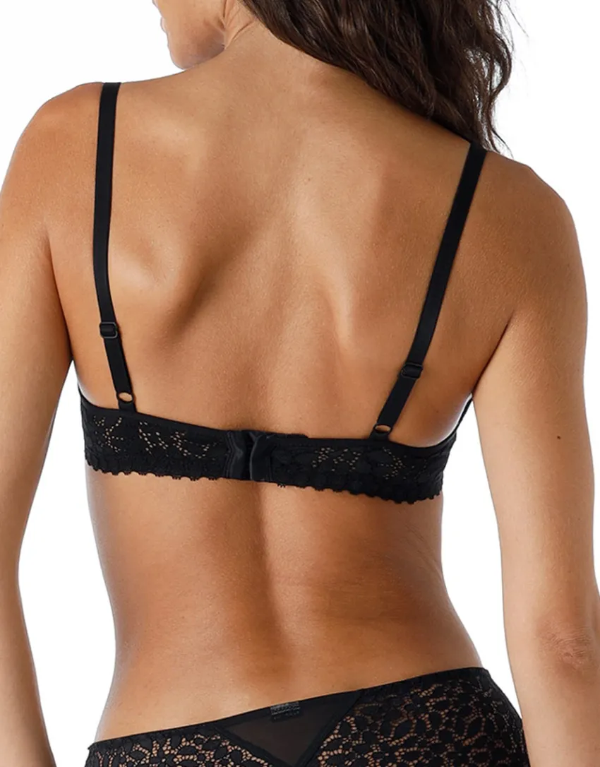 Donna LOVABLE Coppa D|Coppa C-Reggiseno imbottito con ferretto Value Elegance in microfibra e pizzo, REF# L0E3Z