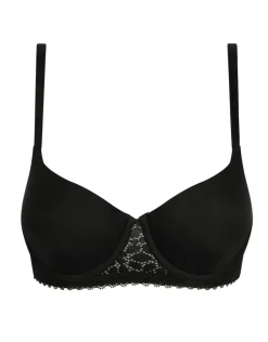 Donna LOVABLE Coppa D|Coppa C-Reggiseno imbottito con ferretto Value Elegance in microfibra e pizzo, REF# L0E3Z