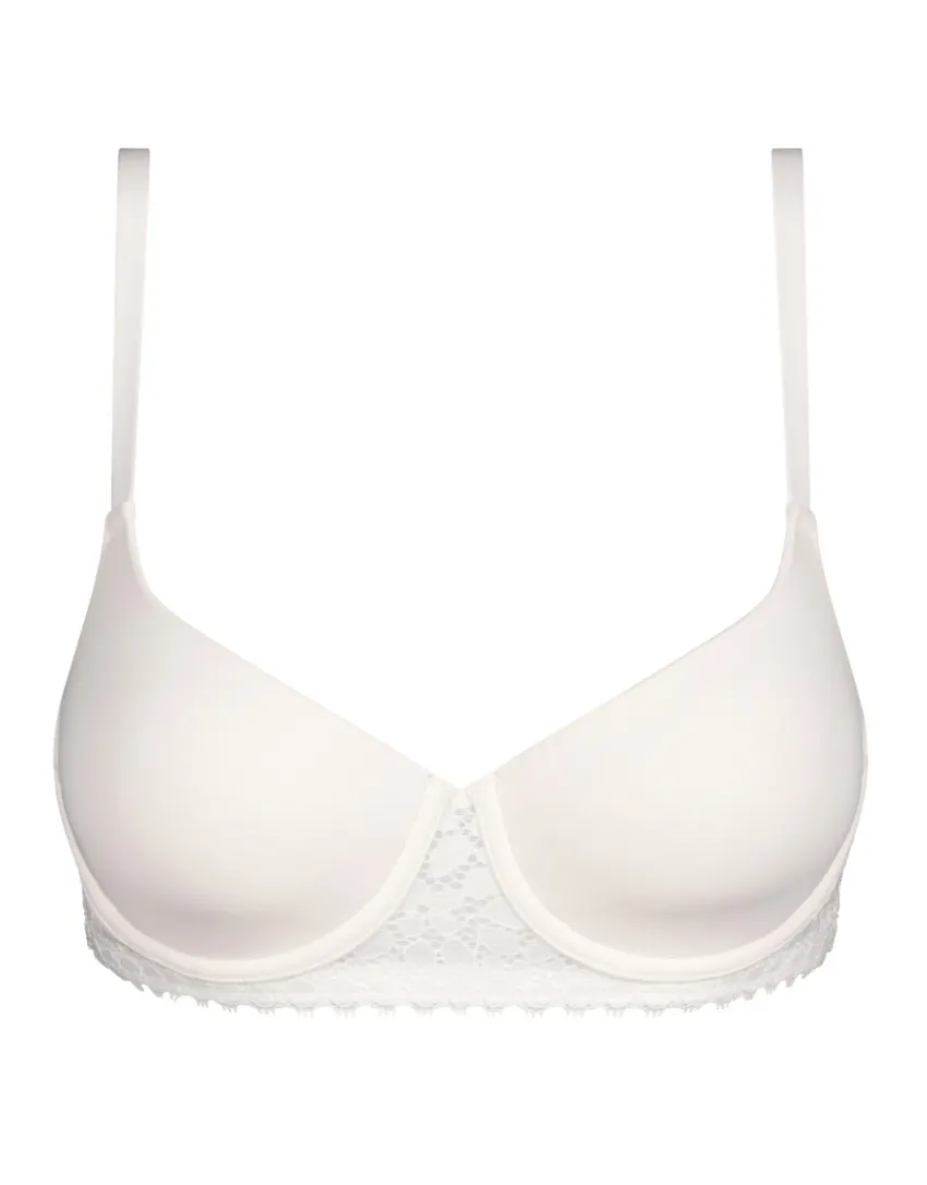 Donna LOVABLE Coppa D|Coppa C-Reggiseno imbottito con ferretto Value Elegance in microfibra e pizzo, REF# L0E3Z