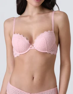 Donna LOVABLE Imbottiti|Con Ferretto-Reggiseno Imbottito con Ferretto Graphic Lace in pizzo, REF# L0EG5