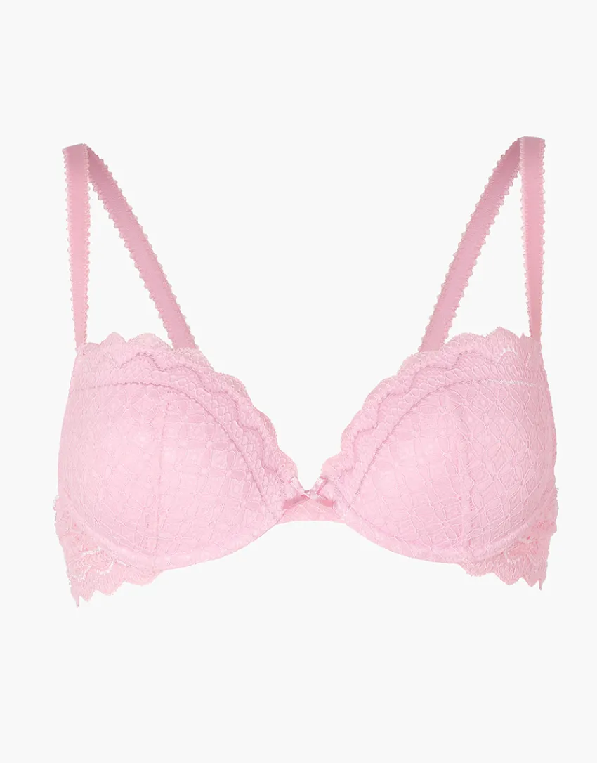 Donna LOVABLE Imbottiti|Con Ferretto-Reggiseno Imbottito con Ferretto Graphic Lace in pizzo, REF# L0EG5