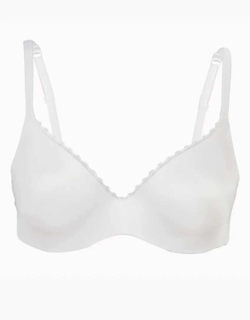 Donna LOVABLE Coppa D|Coppa C-Reggiseno leggermente imbottito 24H lift con sistema infilo-sfilo ferretto in microfibra, REF# 4125
