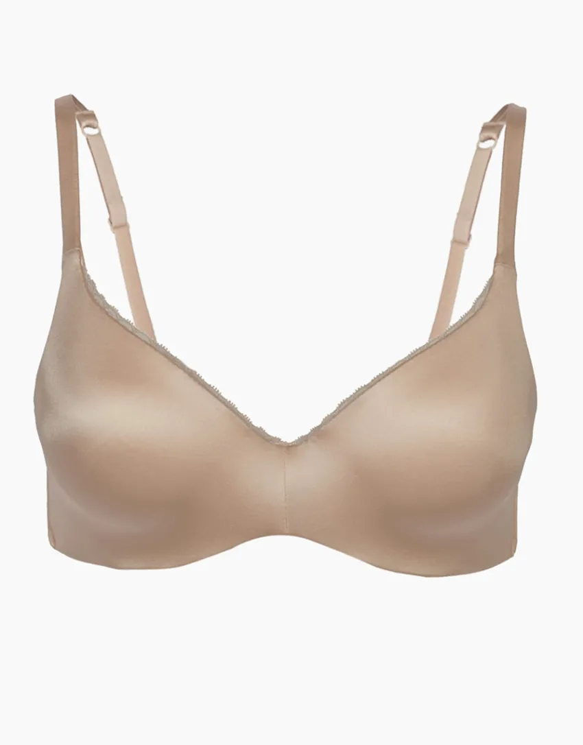 Donna LOVABLE Coppa D|Coppa C-Reggiseno leggermente imbottito 24H lift con sistema infilo-sfilo ferretto in microfibra, REF# 4125