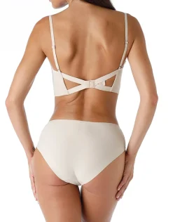 Donna LOVABLE Coppa D|Coppa C-Reggiseno push up invisible, skinREF# L0DEI