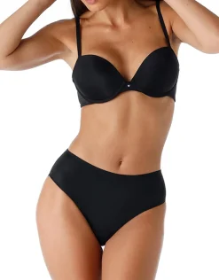 Donna LOVABLE Coppa D|Coppa C-Reggiseno Push-Up con ferretto Invisible Secret in microfibra, REF# L0DOD