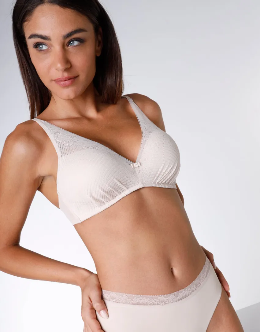 Donna LOVABLE Coppa D|Coppa C-Reggiseno senza ferretto leggermente imbottito Sensual Touch Exclusive, REF# 053F