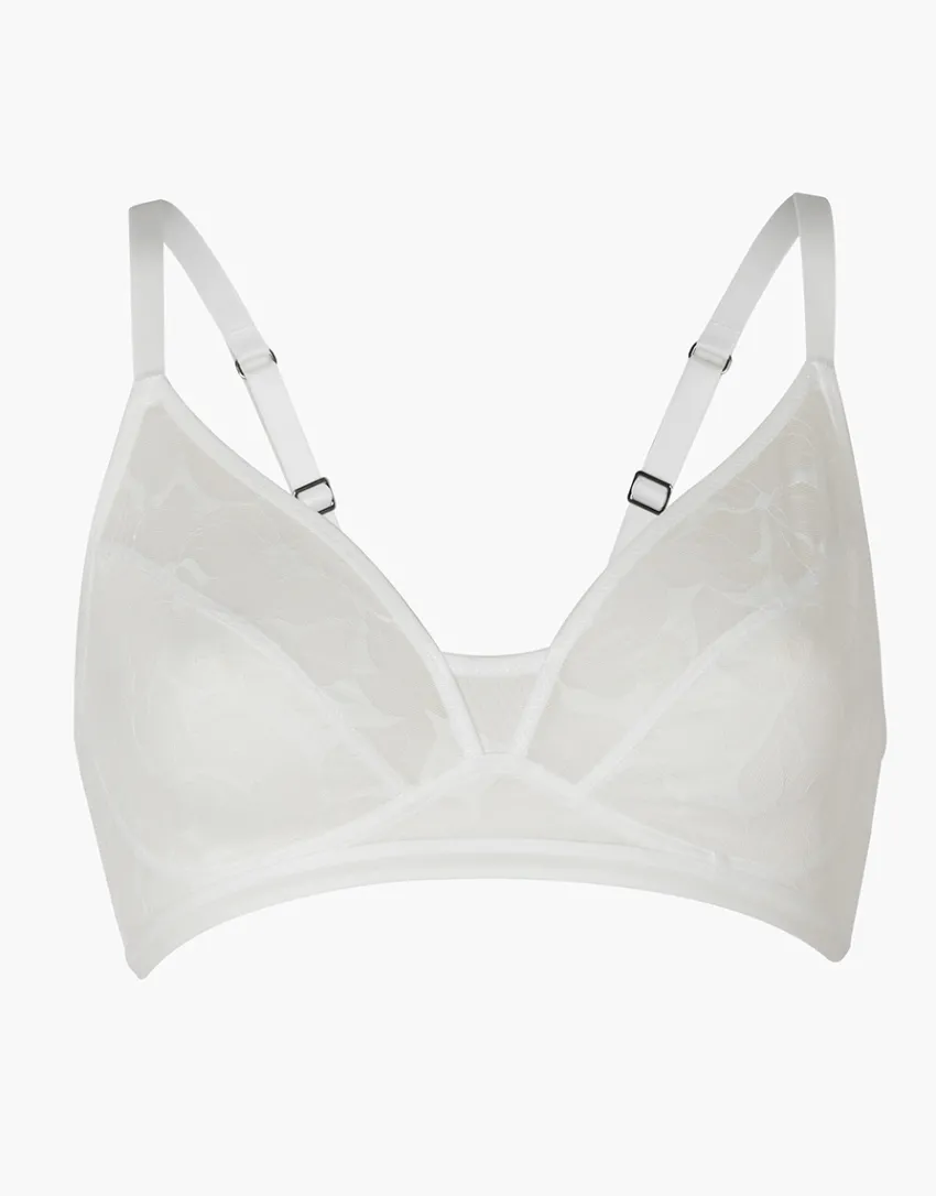 Donna LOVABLE Senza Ferretto-Reggiseno senza Ferretto Bloom Lace in pizzo, REF# L0EH3
