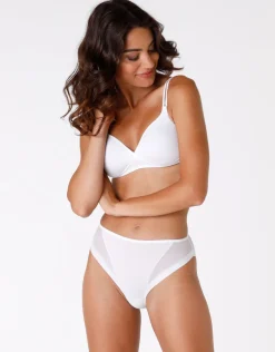 Donna LOVABLE Coppa C|Coppa B-Reggiseno senza ferretto Millenium Equilibre in microfibra, REF# 4055