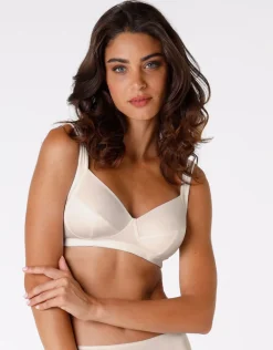 Donna LOVABLE Coppa E|Coppa D-Reggiseno senza ferretto e senza imbottitura Shaping in microfibra tecnica, skinREF# L4020