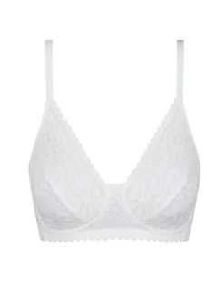 Donna LOVABLE Coppa D|Coppa C-Reggiseno senza ferretto Value Elegance in pizzo elastico, REF# L0DFF