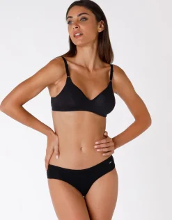 Donna LOVABLE Coppa D|Coppa C-Reggiseno senza ferretto Cotton Line in cotone, REF# L1604