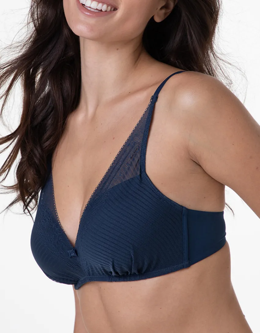 Donna LOVABLE Triangolo|Imbottiti-Reggiseno Senza Ferretto a Vela Sensual Touch Exclusive, REF# L053F