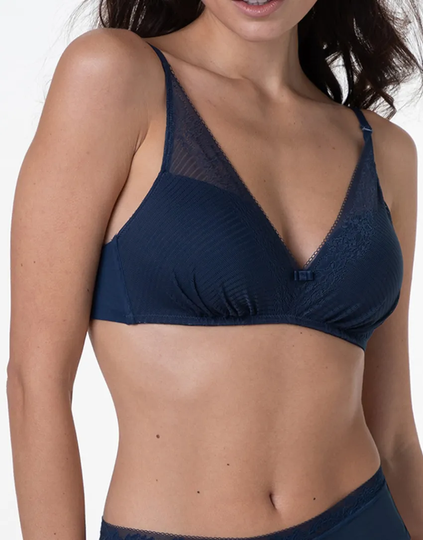 Donna LOVABLE Triangolo|Imbottiti-Reggiseno Senza Ferretto a Vela Sensual Touch Exclusive, REF# L053F