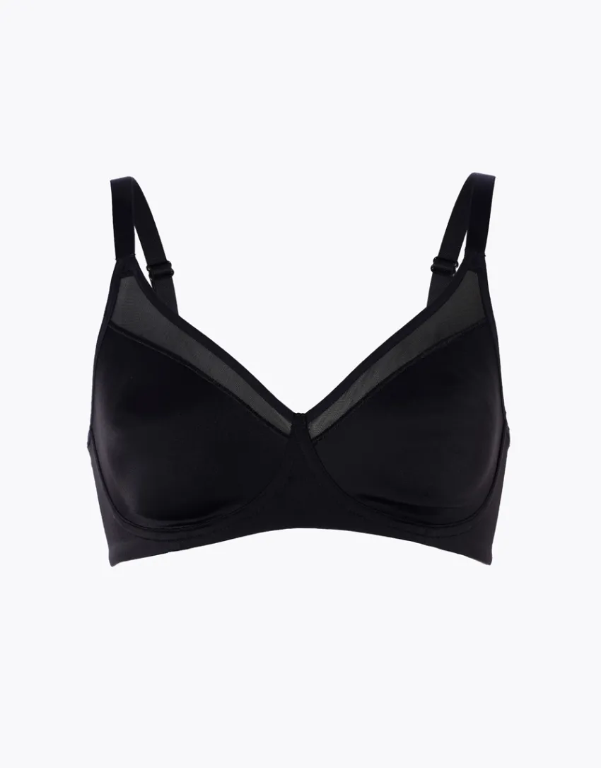 Donna LOVABLE Coppa E|Coppa D-Reggiseno senza ferretto Modern Shaping in microfibra, REF# L0CVO