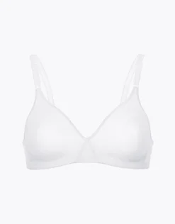 Donna LOVABLE Coppa D|Coppa C-Reggiseno senza ferretto Cotton Line in cotone, REF# L1604