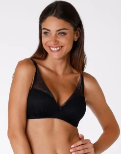 Donna LOVABLE Coppa D|Coppa C-Reggiseno senza ferretto leggermente imbottito Sensual Touch Exclusive, REF# 053F