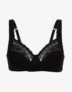 Donna LOVABLE Coppa D|Coppa C-Reggiseno senza ferretto lov’ring jacquard, . Medio sostegno.REF# L5240