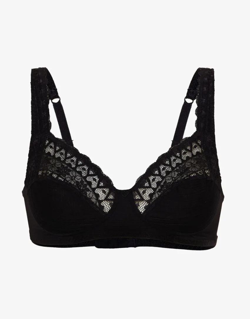 Donna LOVABLE Coppa D|Coppa C-Reggiseno senza ferretto lov’ring jacquard, . Medio sostegno.REF# L5240