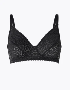 Donna LOVABLE Coppa D|Coppa C-Reggiseno senza ferretto Value Elegance in pizzo elastico, REF# L0DFF