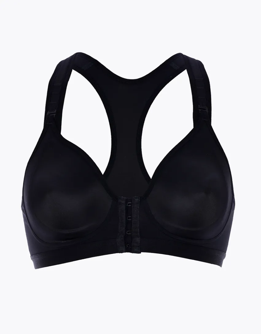 Donna LOVABLE Sport|Reggiseni Sportivi-Reggiseno sportivo Active Comfort con apertura frontale alto impatto, REF# L0DR8