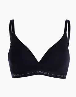 Donna LOVABLE Coppa D|Coppa C-Reggiseno triangolo imbottito senza ferretto My in Cotone Modal, REF# L0DCQ