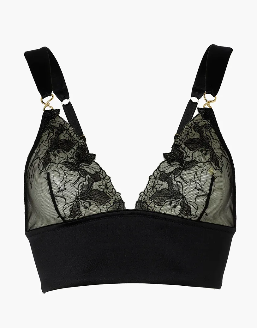 Donna LOVABLE Triangolo|Senza Ferretto-Reggiseno Triangolo Senza Ferretto L'Elegance in pizzo, REF# L0EHB