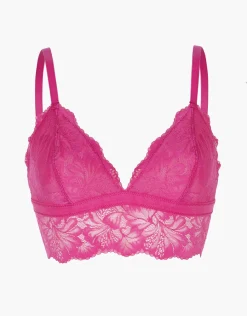Donna LOVABLE Triangolo|Senza Ferretto-Reggiseno Triangolo Senza Ferretto Petal Lace in pizzo, REF# L0EOI