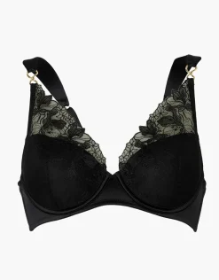 Donna LOVABLE Imbottiti|Con Ferretto-Reggiseno Vela Imbottito con Ferretto L'Elegance in pizzo, REF# L0EHE