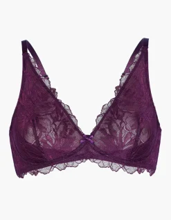 Donna LOVABLE Triangolo|Senza Ferretto-Reggiseno Vela senza Ferretto Graceful Lace in pizzo e tulle, REF# L0EE4