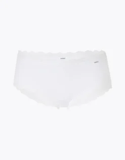 Donna LOVABLE Culotte-Shorty lovely in cotone elasticizzato e pizzo, REF# L0CW0
