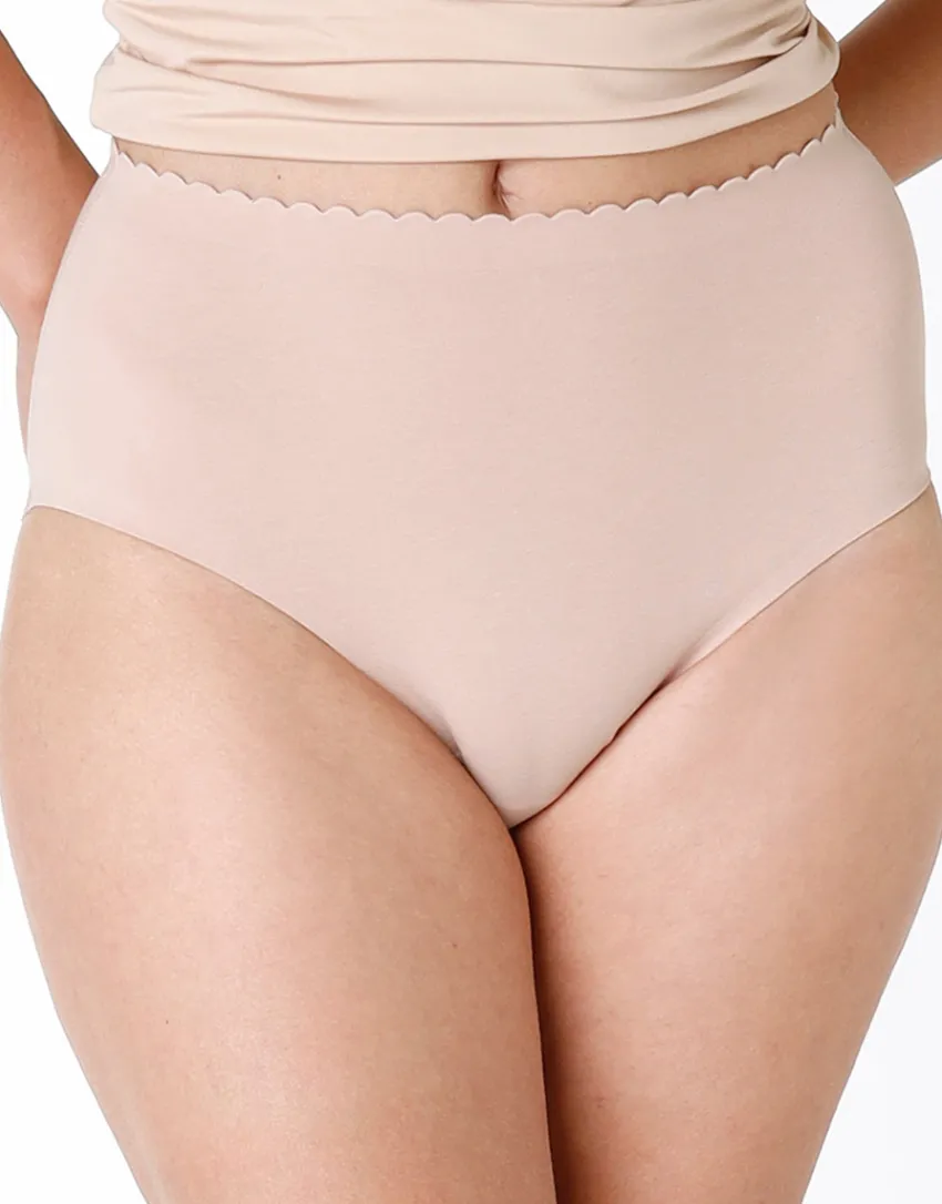 Donna LOVABLE Slip-Slip alto invisible softness, nudeREF# L0DFP