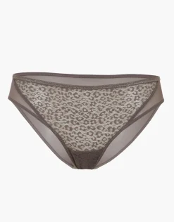 Donna LOVABLE Slip-Slip Animalier Mesh in tulle, REF# L0EO6