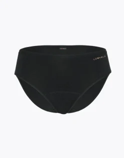 Donna LOVABLE Slip Assorbenti Quotidiani|Slip-Slip assorbente lavabile in cotone elasticizzato, REF# L0CIV