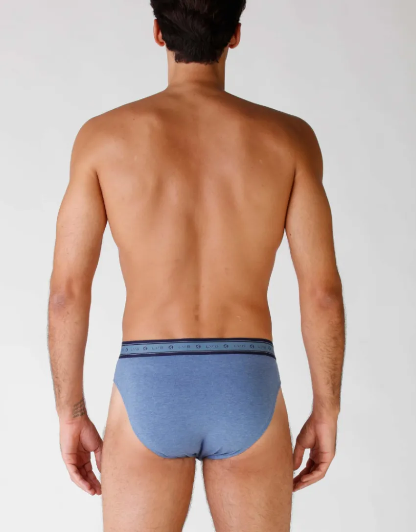 Uomo LOVABLE Multipack|Slip-Slip bipack uomo in cotone biologico, REF# L0A6D