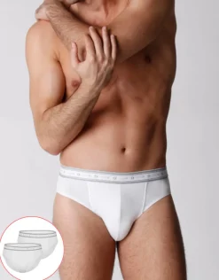 Uomo LOVABLE Multipack|Slip-Slip bipack uomo in cotone biologico, REF# L0A6D