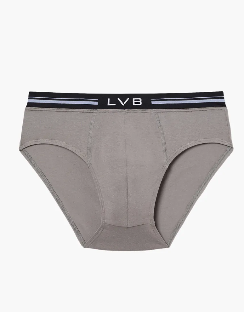 Uomo LOVABLE Slip-Slip Comfort 360 Stretch Cotton, grigio scuroREF# L077H