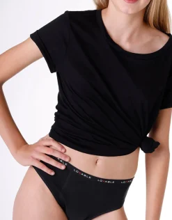 Donna LOVABLE Slip Da Ciclo Lavabili-Slip da Ciclo per Adolescenti MY FIRST PERIOD PANTIES, flusso Medio, REF# L0DPO