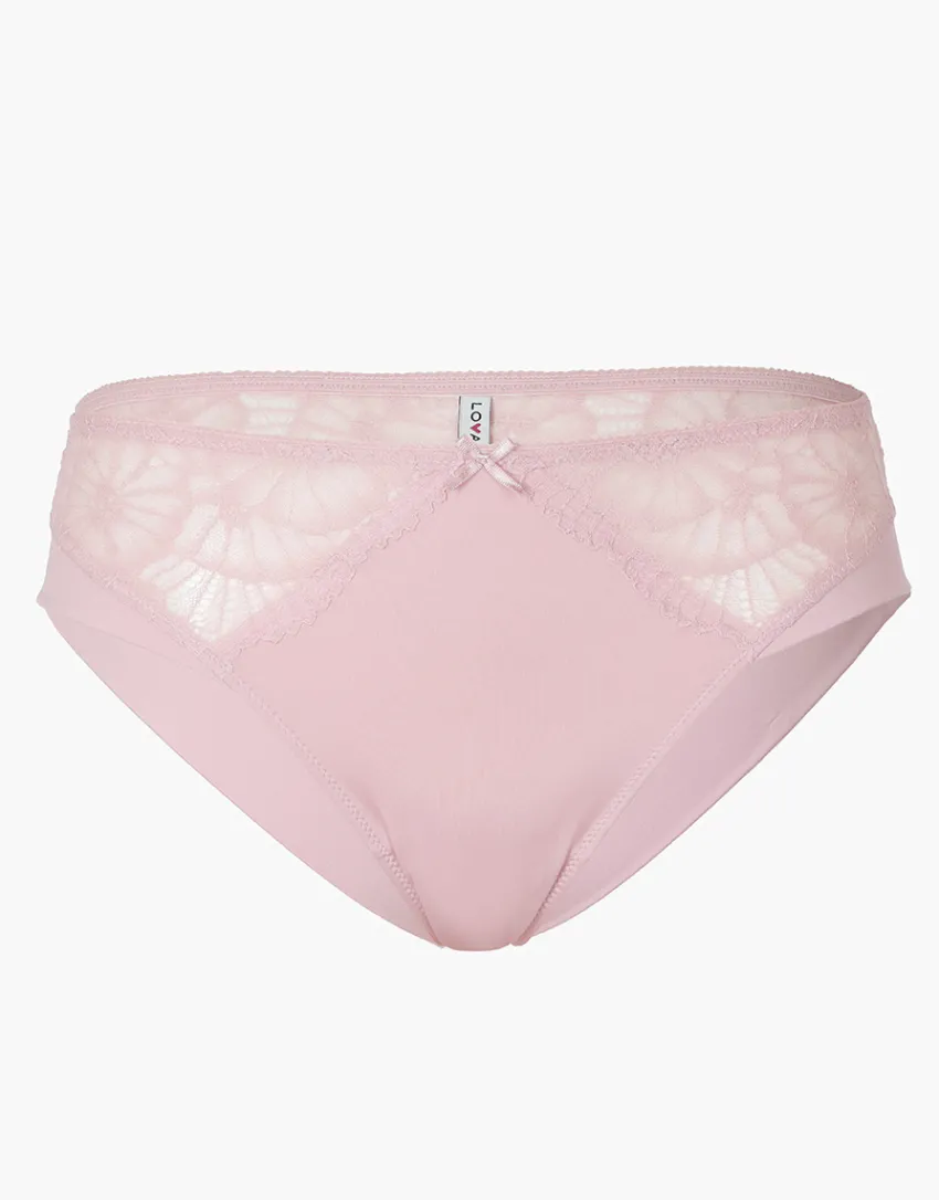 Donna LOVABLE Slip-Slip Flowery Lace, REF# L0EGG