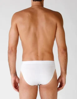 Uomo LOVABLE Multipack|Slip-Slip in cotone elasticizzato, confezione x4 biancoREF# L09G3