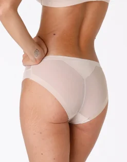 Donna LOVABLE Slip-Slip Invisible Ultra Light in microfibra e tulle. Massima invisibilitàREF# 0231