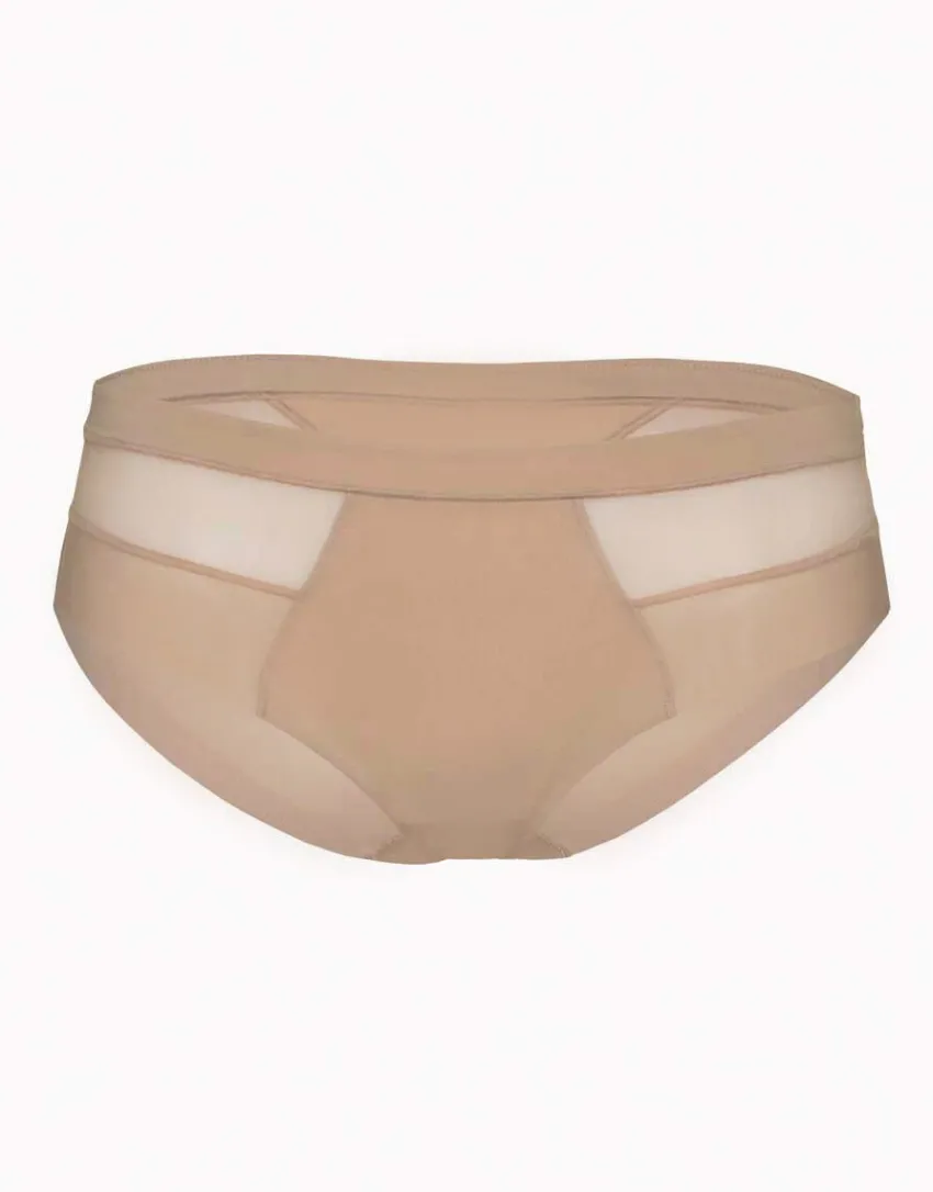 Donna LOVABLE Slip-Slip Invisible Ultra Light in microfibra e tulle. Massima invisibilitàREF# 0231