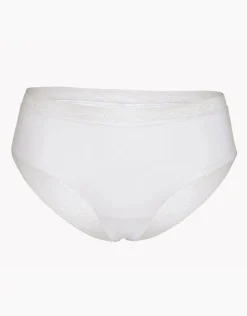 Donna LOVABLE Slip-Slip medio Invisible Exclusive in microfibra e pizzoREF# 05XH