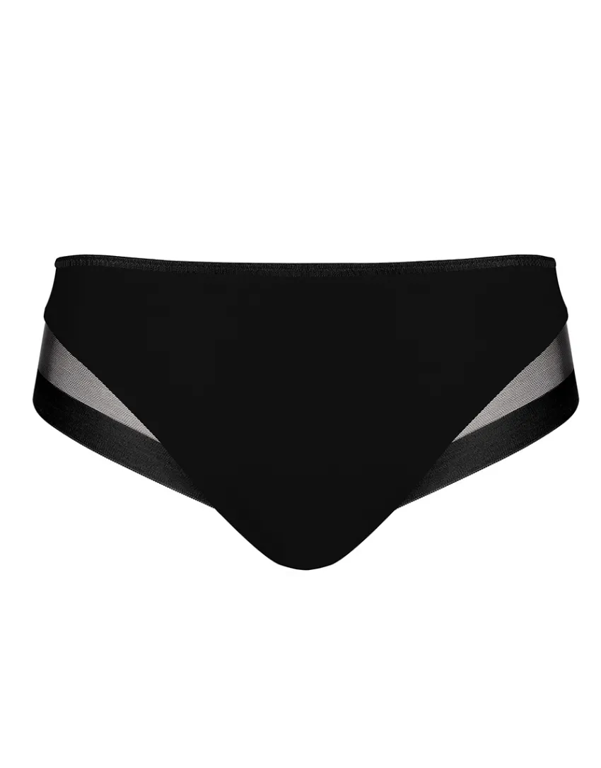 Donna LOVABLE Slip-Slip Midi Classic Invisible in microfibra e tulle, REF# L0A63