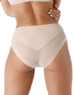 Donna LOVABLE Slip-Slip Midi Classic Invisible in microfibra e tulle, REF# L0A63