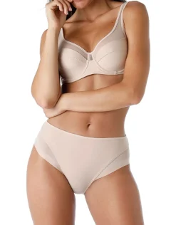 Donna LOVABLE Slip-Slip Midi Classic Invisible in microfibra e tulle, REF# L0A63
