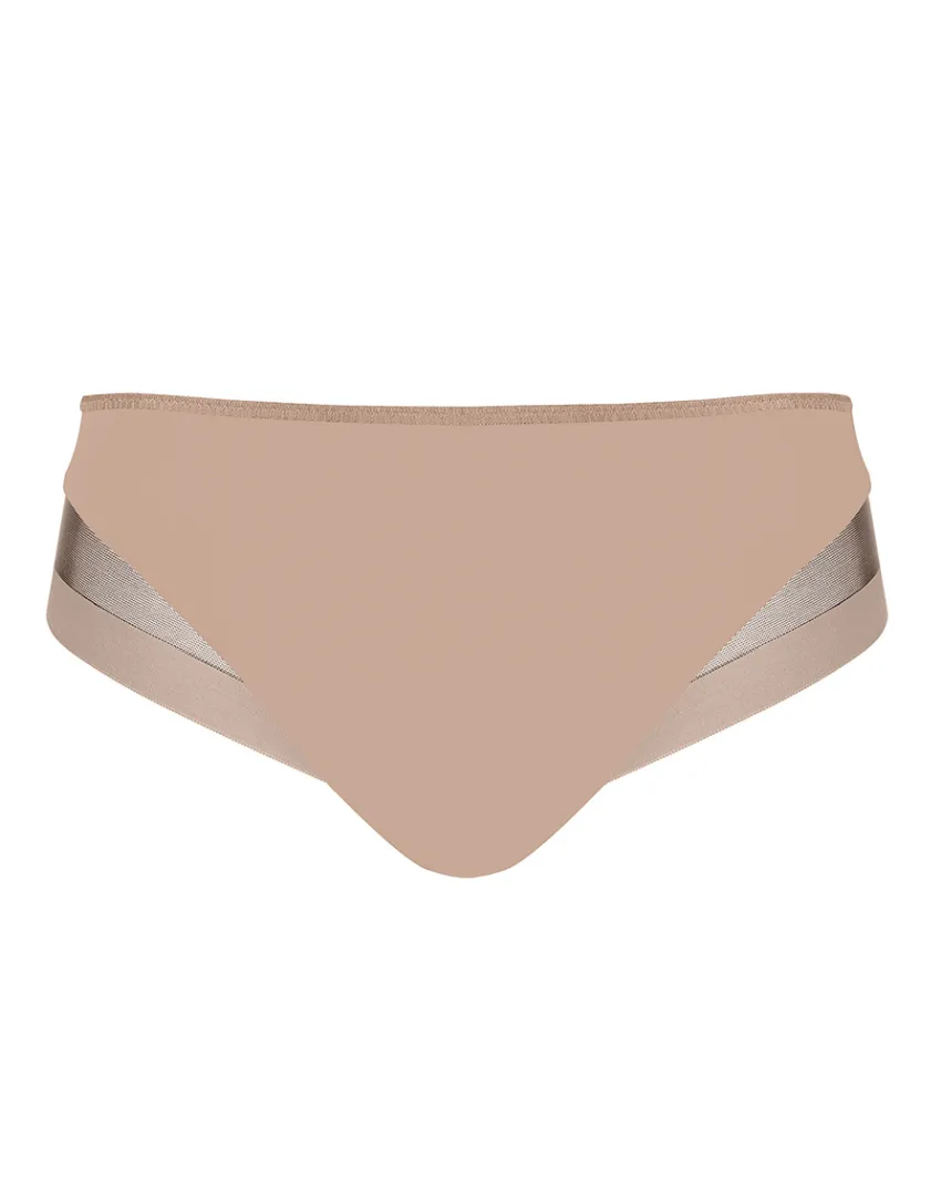 Donna LOVABLE Slip-Slip Midi Classic Invisible in microfibra e tulle, REF# L0A63
