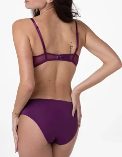 Donna LOVABLE Slip-Slip Midi Graceful Lace in pizzo e microfibra, REF# L0DKA